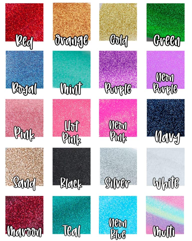 BOW glitter embroidery - WHOLESALE
