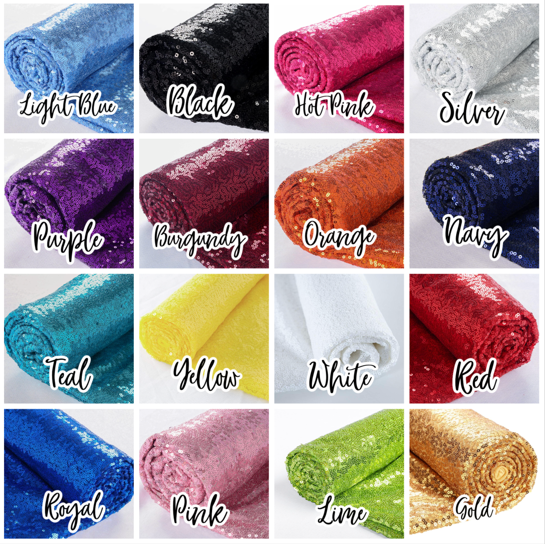 Applique Puff SEQUIN Embroidery- WHOLESALE