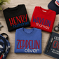 Two-Word embroidered tees - WHOLESALE