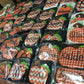 ADULT SIZED EMBROIDERED pumpkin shirt - WHOLESALE