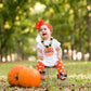 EMBROIDERED pumpkin shirt KIDS - WHOLESALE