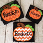 ADULT SIZED EMBROIDERED pumpkin shirt - WHOLESALE