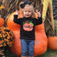 EMBROIDERED pumpkin shirt KIDS - WHOLESALE