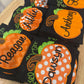 ADULT SIZED EMBROIDERED pumpkin shirt - WHOLESALE