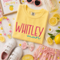 Two-Word embroidered tees - WHOLESALE