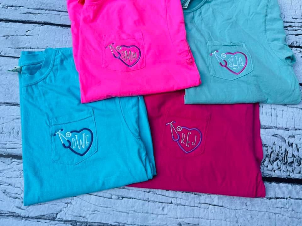 Comfort Colors pocket - WHOLESALE