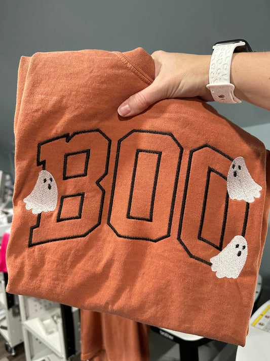 BOO Outline with Ghosts - WHOLESALE
