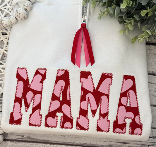 VALENTINE'S 1/4 ZIP - WHOLESALE