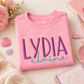 Two-Word embroidered tees - WHOLESALE