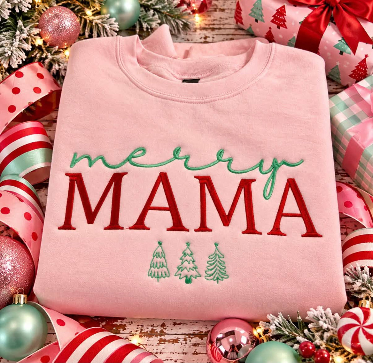 Merry (PERSON) with trees below  - WHOLESALE