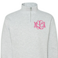 Monogram QUARTER ZIP WHOLESALE