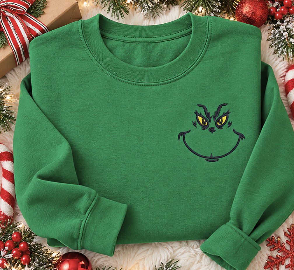 Green Guy POCKET embroidery designs - WHOLESALE