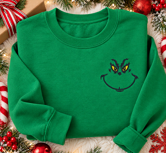 Green Guy POCKET embroidery designs - WHOLESALE