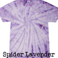 Tie Dye with glitter applique - WHOLESALE