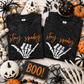 Stay Spooky Skeleton hand - WHOLESALE