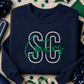 OUTLINE INITIALS and Word/Mascot -  WHOLESALE