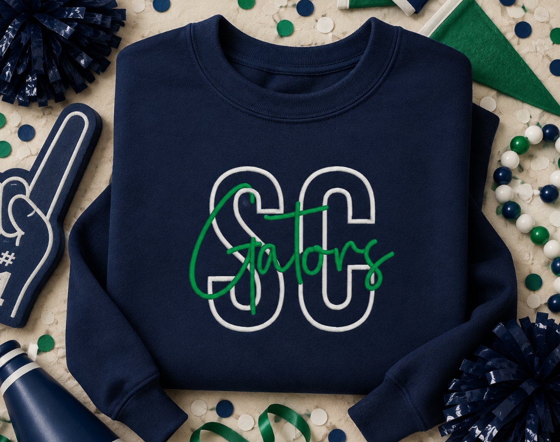 OUTLINE INITIALS and Word/Mascot -  WHOLESALE