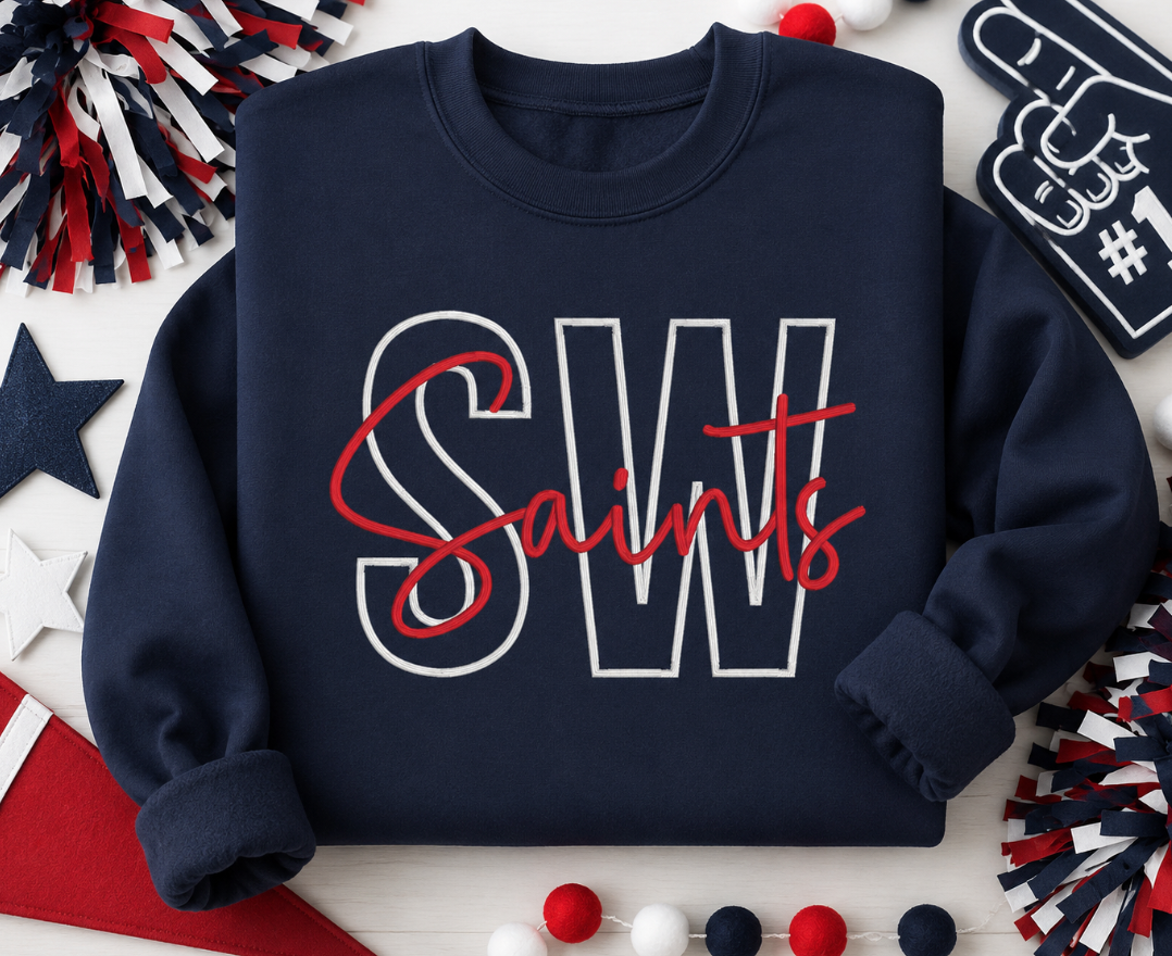 OUTLINE INITIALS and Word/Mascot -  WHOLESALE