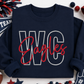 OUTLINE INITIALS and Word/Mascot -  WHOLESALE