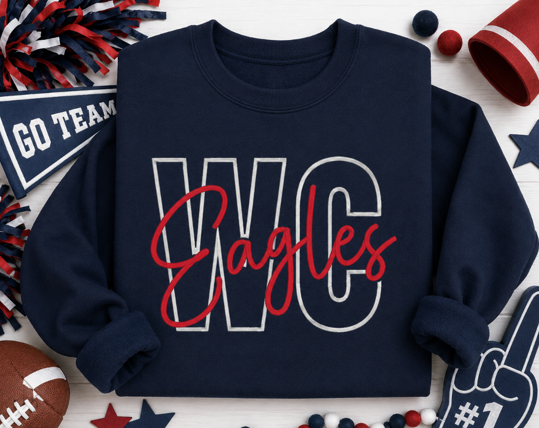 OUTLINE INITIALS and Word/Mascot -  WHOLESALE
