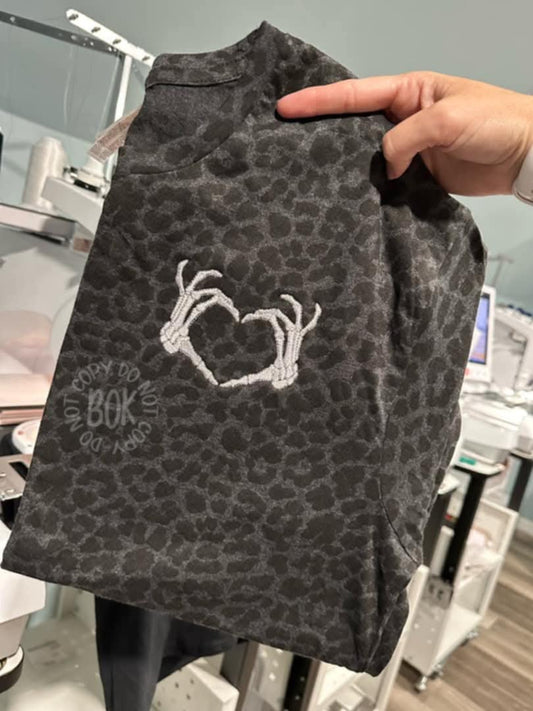 Heart Hands Skeleton pocket - WHOLESALE