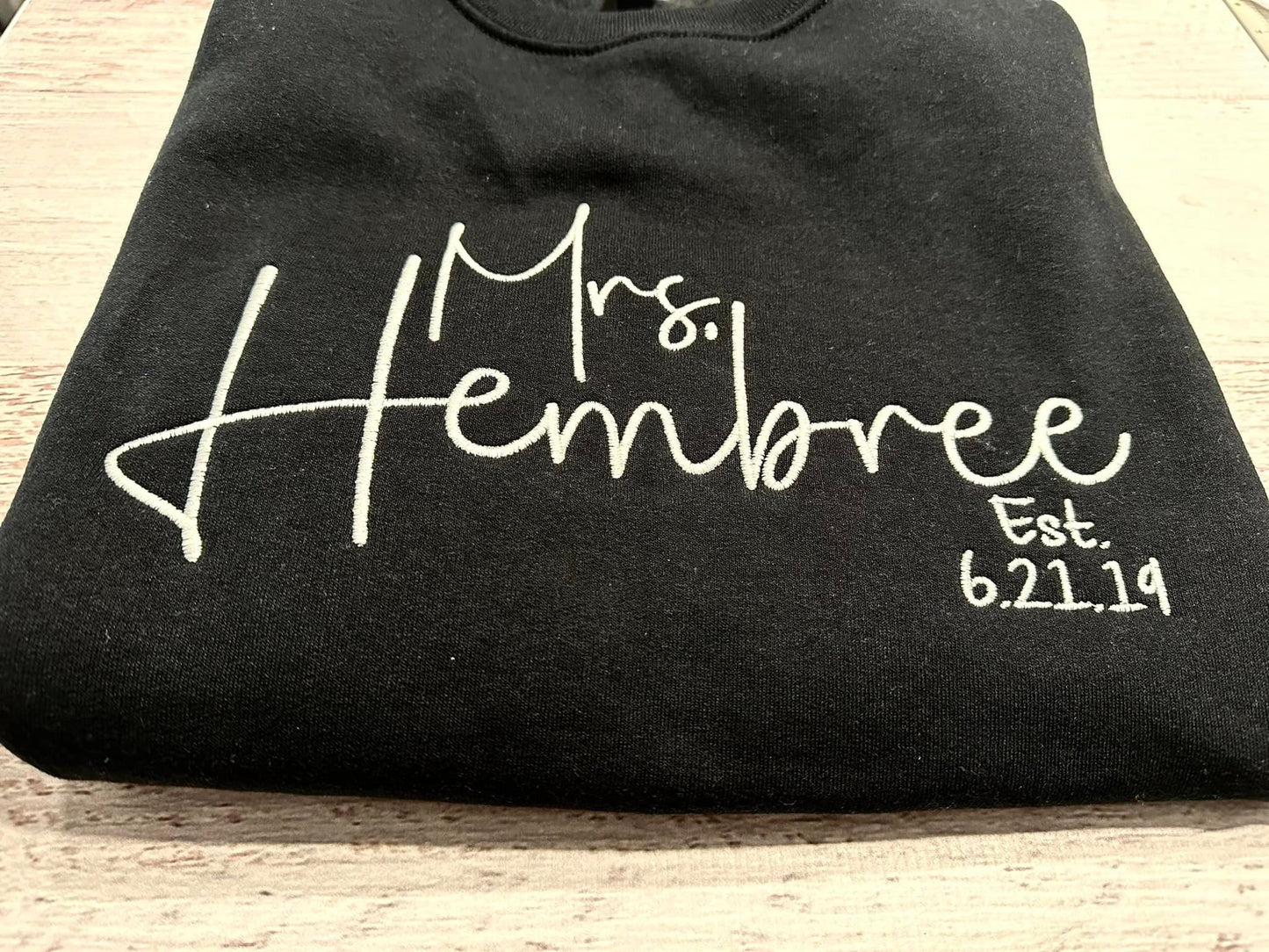MRS. Handwritten (FULL FRONT DESIGN)